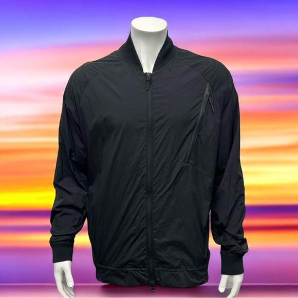 Nike Tech Hypermesh Varsity Athletic Performance Black Vented Track Jacket XL - Picture 2 of 14